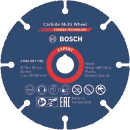 Bosch Expert Multi-Material Cutting Disc 76mm (3") x 10mm