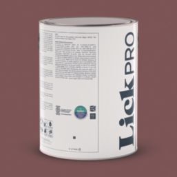 LickPro  5Ltr Red 06 Vinyl Matt Emulsion  Paint