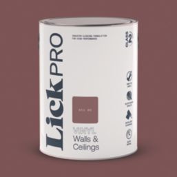 LickPro  5Ltr Red 06 Vinyl Matt Emulsion  Paint