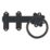 GateMate Ring Gate Latch Black 150mm