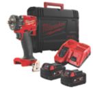 Refurb Milwaukee M18 FIW2F12-502X FUEL 18V 2 x 5.0Ah Li-Ion RedLithium Brushless Cordless Impact Wrench