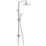 Refurb Swirl  Shower Kit with Diverter Chrome