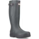 Hunter Balmoral MK II Side Adj Boot Size 8  Black Non Safety Wellies