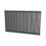 Ximax Aurora 600mm x 960mm 3041BTU Anthracite Horizontal Designer Radiator