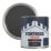 Fortress Trade 1Ltr Black Gloss Water-Based Trim Paint