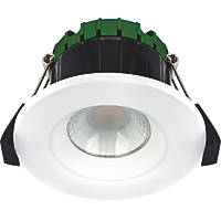 Luceco FType Compact Fixed Cylinder Fire Rated LED Downlight White 6W 470lm