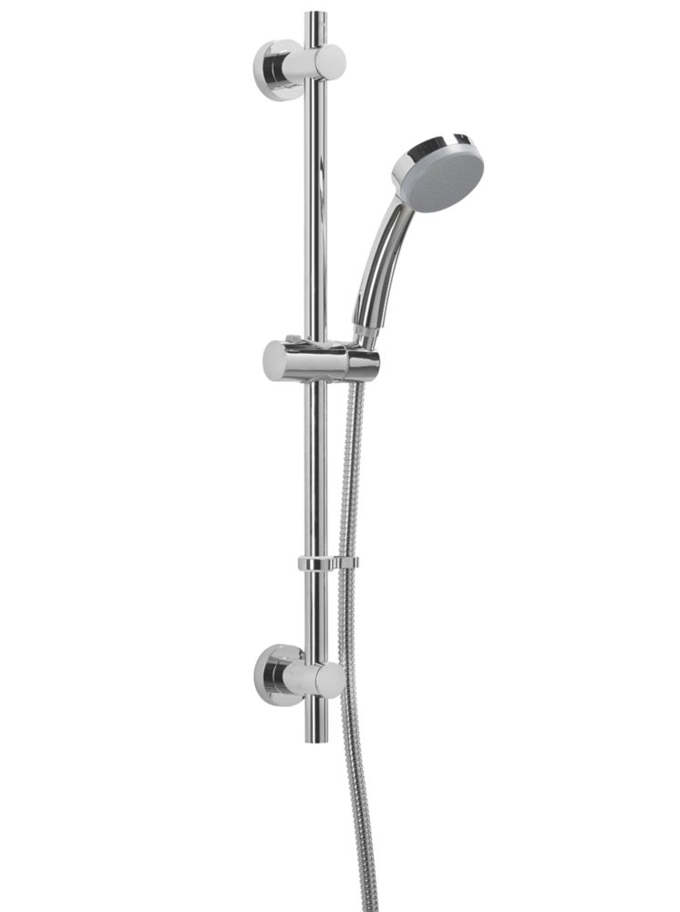 Croydex Pressure Boost Shower Set Chrome