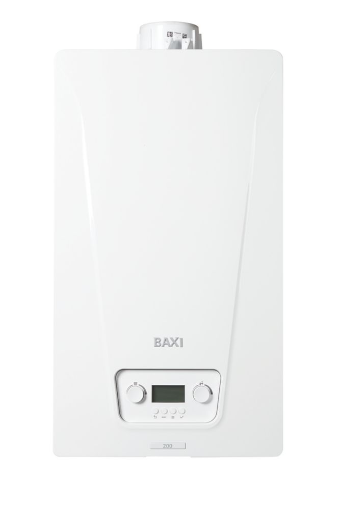 Baxi 228 Combi 2 Gas Combi High-Efficiency Wall-Hung Boiler White ...