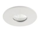 Saxby Lalo Round LED Downlight Matt White 4W 240lm