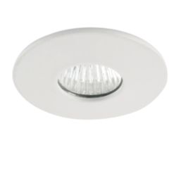 Saxby Lalo Round LED Downlight Matt White 4W 240lm