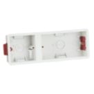 Knightsbridge  2 + 1-Gang Dry Lining  Box 35mm 5 Pack