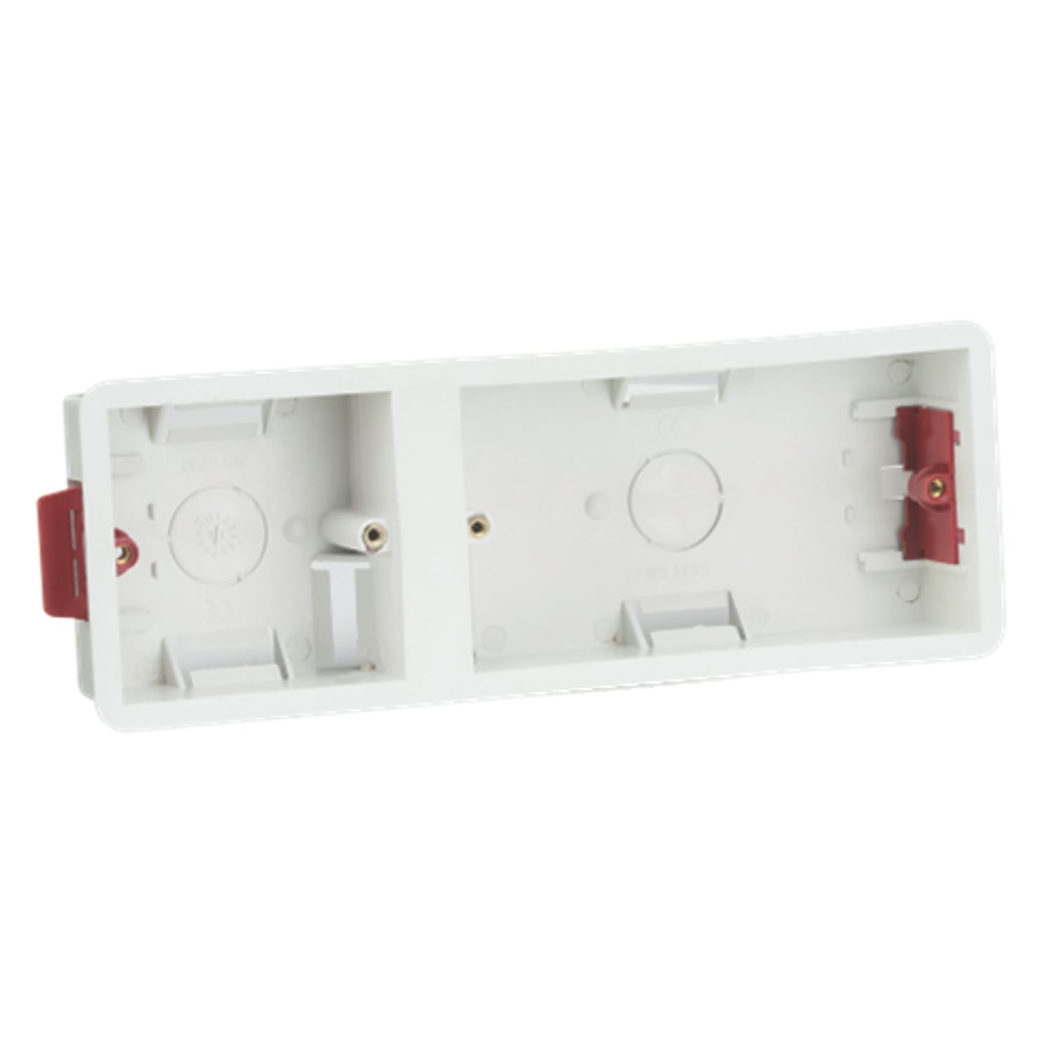 Knightsbridge 2 + 1-Gang Dry Lining Box 35mm 5 Pack (873YC)