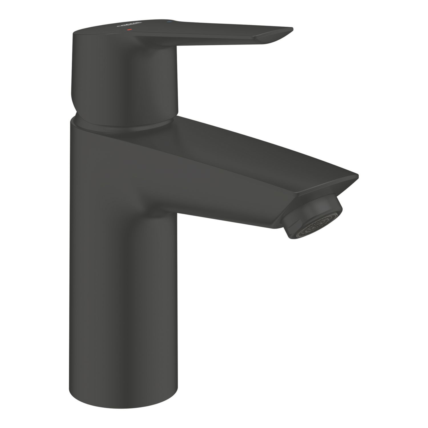 Grohe Start Matt Black 165mm Standard Lever Mono Basin Mixer Tap (873YX)