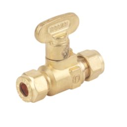 Essentials Gas Isolating Valve 8mm x 8mm