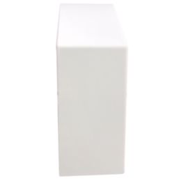 British General 900 Series 2-Gang Surface Pattress  Back Boxes 29mm 5 Pack