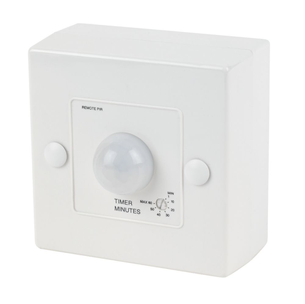 Manrose 1362 Passive Infrared Bathroom Fan Control with Timer