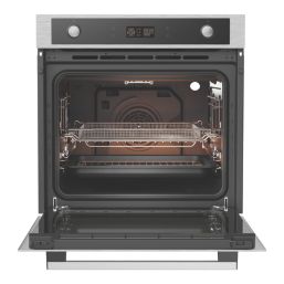 Cooke & Lewis  Multi-Function Oven Stainless Steel Effect 595mm x 595mm