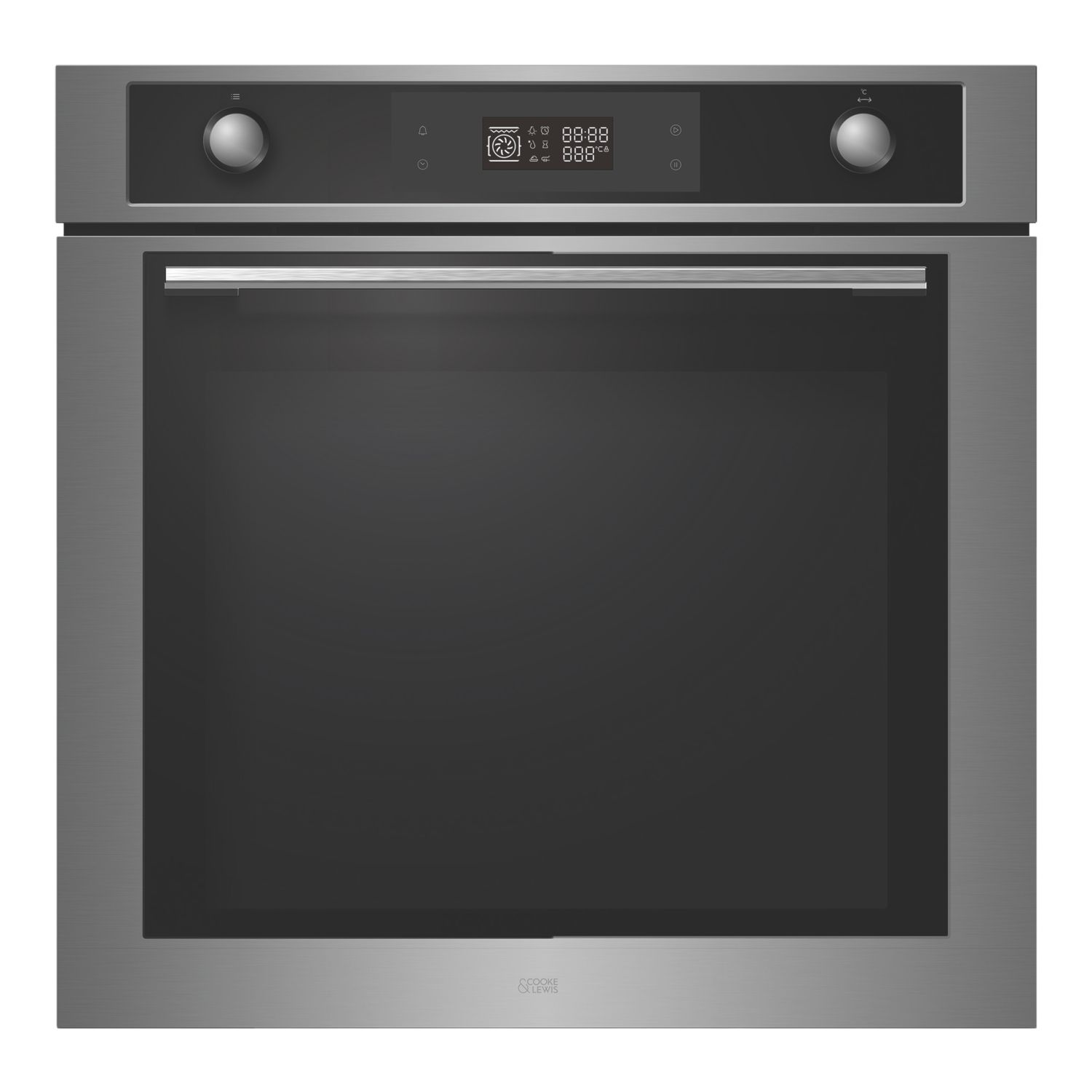 Cooke & Lewis Multi-Function Oven Stainless Steel Effect 595mm x 595mm (874AH)