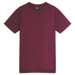 Pro RTX  Short Sleeve T-Shirt Burgundy Small 35/37" Chest
