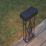 Lutec Spido 600mm Solar-Powered LED Bollard Light Matt Black 10.5W 900lm