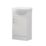 Essentials Idaho Freestanding Vanity Unit with Basin Gloss White 450mm x 370mm x 855mm
