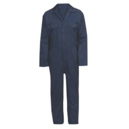 General Purpose Coverall Navy Blue 2X Large 60.5" Chest 31" L