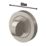 Smith & Locke Lormel Standard WC Thumbturn Set Satin Nickel 50mm