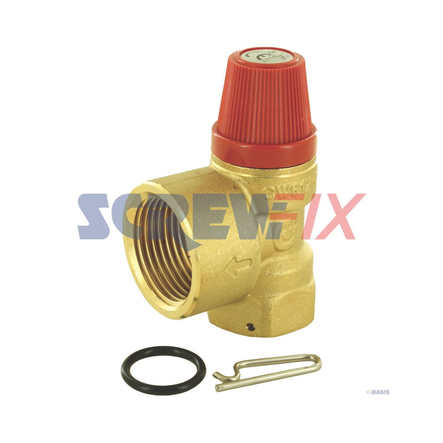 Worcester Bosch 7099949 PRESSURE RELIEF VALVE 3 BAR = 100 KW (874GW)