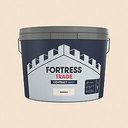Fortress Trade Contract Matt Magnolia Emulsion Paint 10Ltr