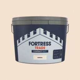 Fortress Trade Contract 10Ltr Magnolia Matt Emulsion  Paint