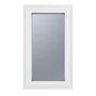Crystal  Left-Hand Opening Obscure Triple-Glazed Casement White uPVC Window 610mm x 965mm