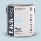 LickPro Max+ 2.5Ltr Blue 15 Eggshell Emulsion  Paint