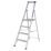 Werner Aluminium 1.48m 4 Step Platform Step Ladder