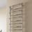 Reina 820mm x 530mm 834BTU Stainless Steel Curved Designer Towel Radiator