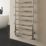 Reina 820mm x 530mm 834BTU Stainless Steel Curved Designer Towel Radiator