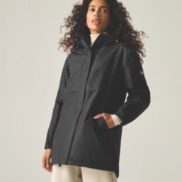 Regatta Brielly Waterproof Womens Jacket Black Size 10