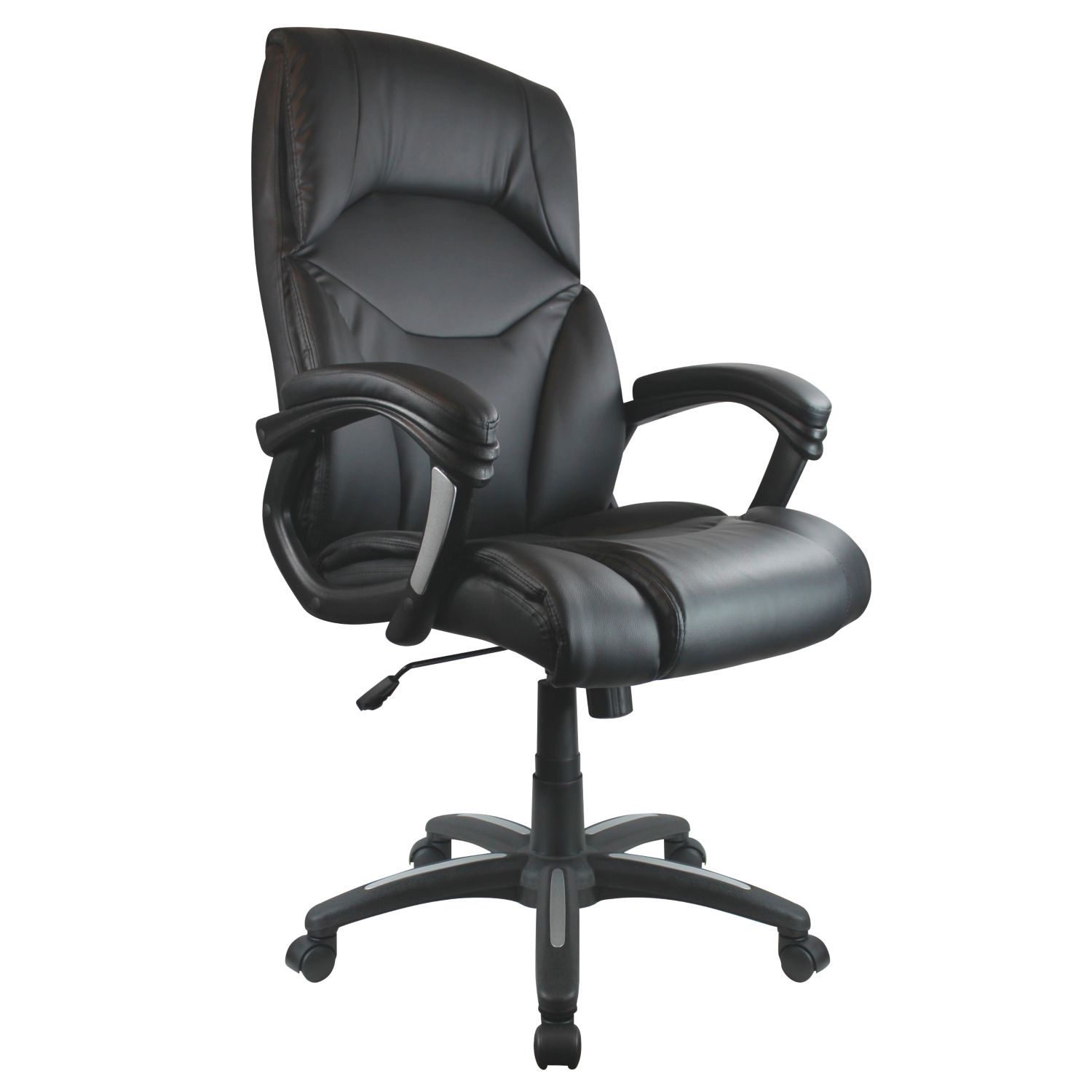 Nautilus Designs Wellington High Back Executive Chair Black (874PK)
