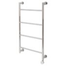 Towelrads 900mm x 560mm 1024BTU Chrome Flat Electric Towel Radiator
