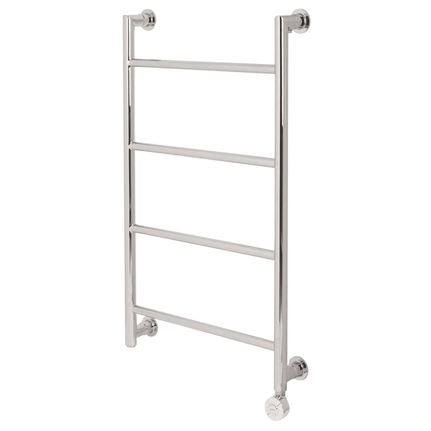 Towelrads 900mm x 560mm 1024BTU Chrome Flat Electric Towel Radiator (874RY)