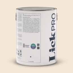LickPro  5Ltr White BS 08 B 15 Vinyl Matt Emulsion  Paint