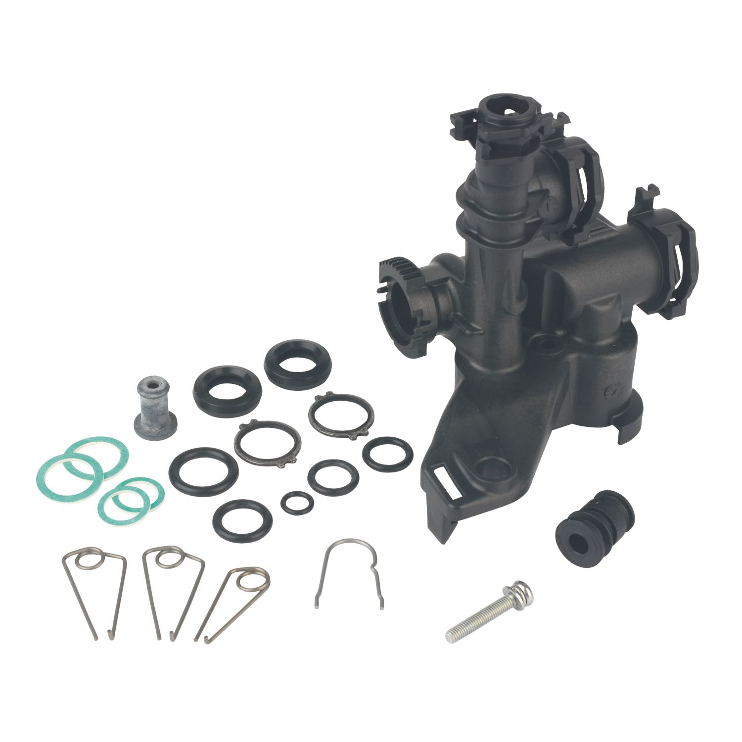 Worcester Bosch 87161063560 Supply Manifold Complete (874TP)