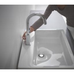 Hansgrohe Vernis Shape 200 Chrome 315mm Tall Lever Mono Basin Mixer Tap