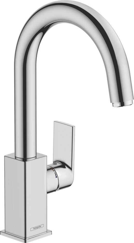 Hansgrohe Vernis Shape 200 Basin Mixer with Swivel Spout Chrome
