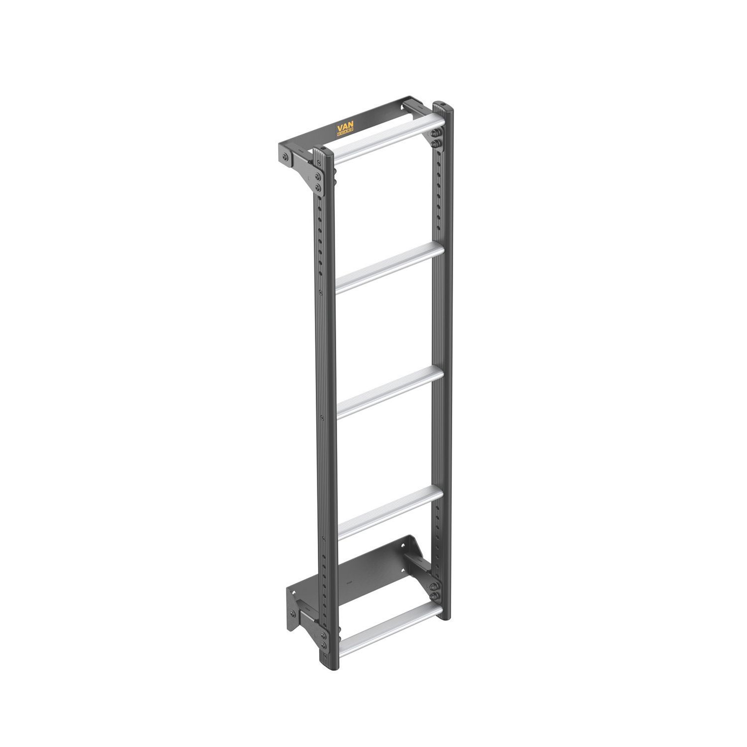 Van Guard Volkswagen Transporter T6 2015 on 5-Treads ULTI Rear Door Ladder for H1 1260mm (874VH)