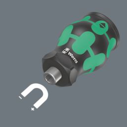 Wera Kraftform Kompakt Stubby Magazine 5 Interchangeable Screwdriver Set 6 Pcs