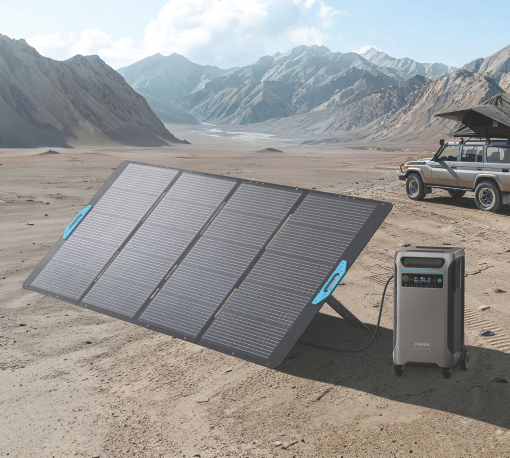 Anker Solix 400W Solar Panel 48V DC - Screwfix