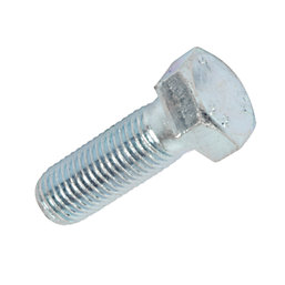 Easyfix  Bright Zinc-Plated High Tensile Steel Hex Bolts M20 x 60mm 25 Pack