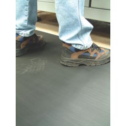 COBA COBARib Anti-Slip Floor Mat Black 5m x 0.9m x 3mm