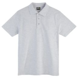 Pro RTX  Polo Shirt Heather Grey Small 35 / 37" Chest