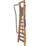 Werner Fibreglass 2.55m 8 Step Platform Step Ladder With Handrail
